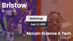 Matchup: Bristow  vs. McLain Science & Tech  2018
