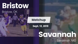 Matchup: Bristow  vs. Savannah  2019