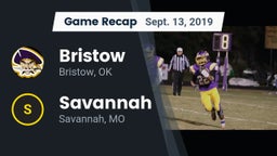Recap: Bristow  vs. Savannah  2019