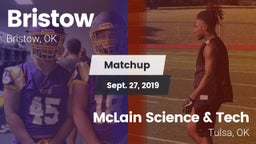 Matchup: Bristow  vs. McLain Science & Tech  2019