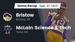 Recap: Bristow  vs. McLain Science & Tech  2019