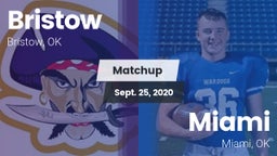 Matchup: Bristow  vs. Miami  2020