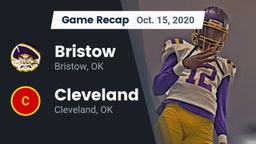 Recap: Bristow  vs. Cleveland  2020