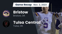 Recap: Bristow  vs. Tulsa Central  2023