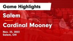 Salem  vs Cardinal Mooney  Game Highlights - Nov. 23, 2022