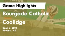 Bourgade Catholic  vs Coolidge  Game Highlights - Sept. 6, 2022
