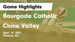 Bourgade Catholic  vs Chino Valley   Game Highlights - Sept. 14, 2022