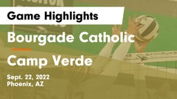 Bourgade Catholic  vs Camp Verde  Game Highlights - Sept. 22, 2022