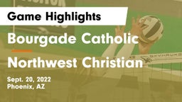 Bourgade Catholic  vs Northwest Christian  Game Highlights - Sept. 20, 2022