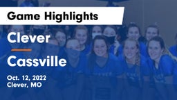 Clever  vs Cassville  Game Highlights - Oct. 12, 2022