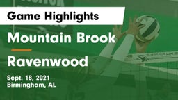 Mountain Brook  vs Ravenwood Game Highlights - Sept. 18, 2021