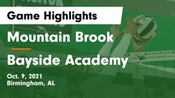 Mountain Brook  vs Bayside Academy Game Highlights - Oct. 9, 2021