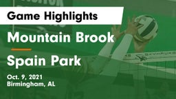 Mountain Brook  vs Spain Park Game Highlights - Oct. 9, 2021