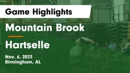 Mountain Brook  vs Hartselle  Game Highlights - Nov. 6, 2023