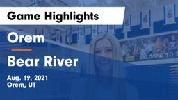 Orem  vs Bear River  Game Highlights - Aug. 19, 2021