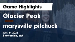 Glacier Peak  vs marysville pilchuck  Game Highlights - Oct. 9, 2021