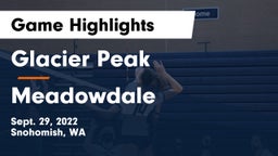 Glacier Peak  vs Meadowdale  Game Highlights - Sept. 29, 2022