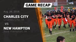 Recap: Charles City  vs. New Hampton  2016