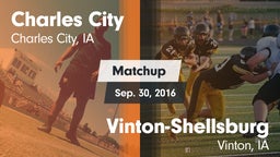 Matchup: Charles City High vs. Vinton-Shellsburg  2016
