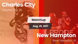 Matchup: Charles City High vs. New Hampton  2017