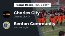 Recap: Charles City  vs. Benton Community 2017