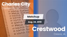 Matchup: Charles City High vs. Crestwood  2018