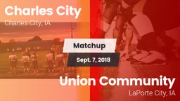 Matchup: Charles City High vs. Union Community  2018