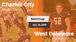 Matchup: Charles City High vs. West Delaware  2018