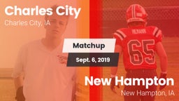 Matchup: Charles City High vs. New Hampton  2019