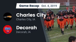 Recap: Charles City  vs. Decorah  2019