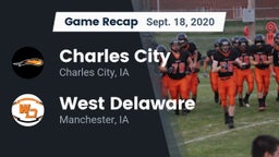 Recap: Charles City  vs. West Delaware  2020