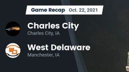 Recap: Charles City  vs. West Delaware  2021