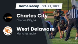 Recap: Charles City  vs. West Delaware  2022