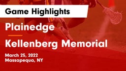 Plainedge  vs Kellenberg Memorial  Game Highlights - March 25, 2022