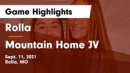 Rolla  vs Mountain Home JV Game Highlights - Sept. 11, 2021