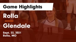 Rolla  vs Glendale  Game Highlights - Sept. 22, 2021