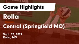 Rolla  vs Central  (Springfield MO) Game Highlights - Sept. 23, 2021