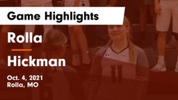 Rolla  vs Hickman  Game Highlights - Oct. 4, 2021