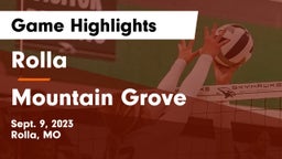 Rolla  vs Mountain Grove  Game Highlights - Sept. 9, 2023