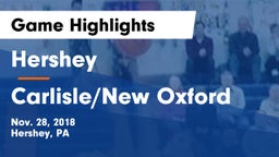 Hershey  vs Carlisle/New Oxford Game Highlights - Nov. 28, 2018