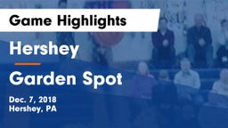 Hershey  vs Garden Spot  Game Highlights - Dec. 7, 2018