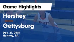 Hershey  vs Gettysburg  Game Highlights - Dec. 27, 2018