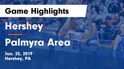 Hershey  vs Palmyra Area  Game Highlights - Jan. 25, 2019