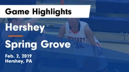 Hershey  vs Spring Grove  Game Highlights - Feb. 2, 2019