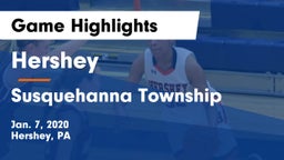 Hershey  vs Susquehanna Township  Game Highlights - Jan. 7, 2020