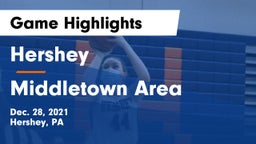 Hershey  vs Middletown Area  Game Highlights - Dec. 28, 2021