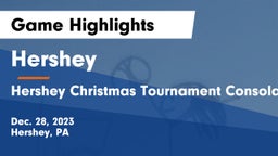 Hershey  vs Hershey Christmas Tournament Consolation Game Highlights - Dec. 28, 2023