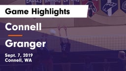 Connell  vs Granger  Game Highlights - Sept. 7, 2019
