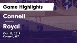 Connell  vs Royal  Game Highlights - Oct. 15, 2019