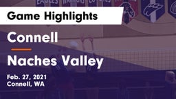 Connell  vs Naches Valley  Game Highlights - Feb. 27, 2021